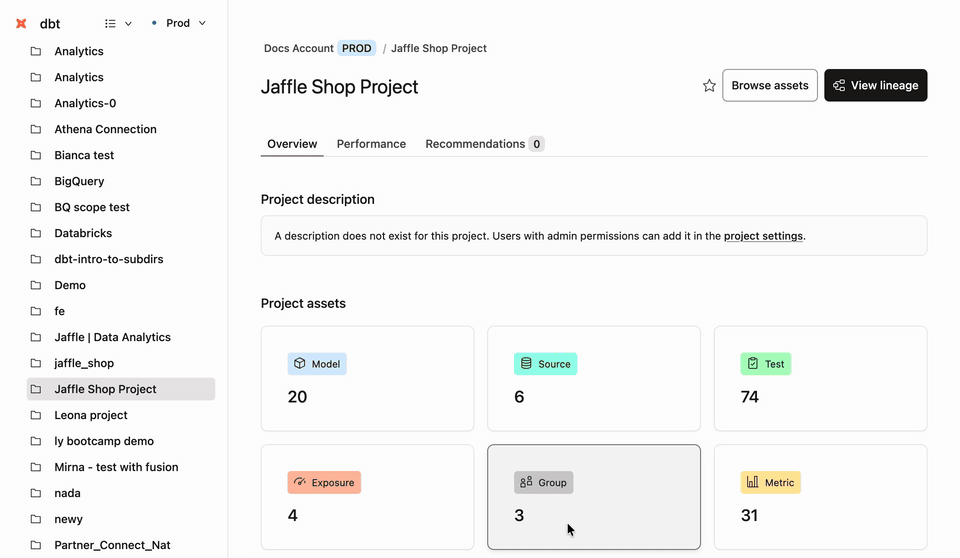 Access data health signals in multiple places in dbt Catalog. Access data health signals in multiple places in dbt Catalog.
